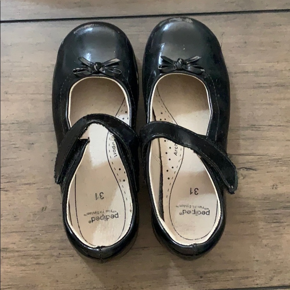 Pediped black shoes size 31 used